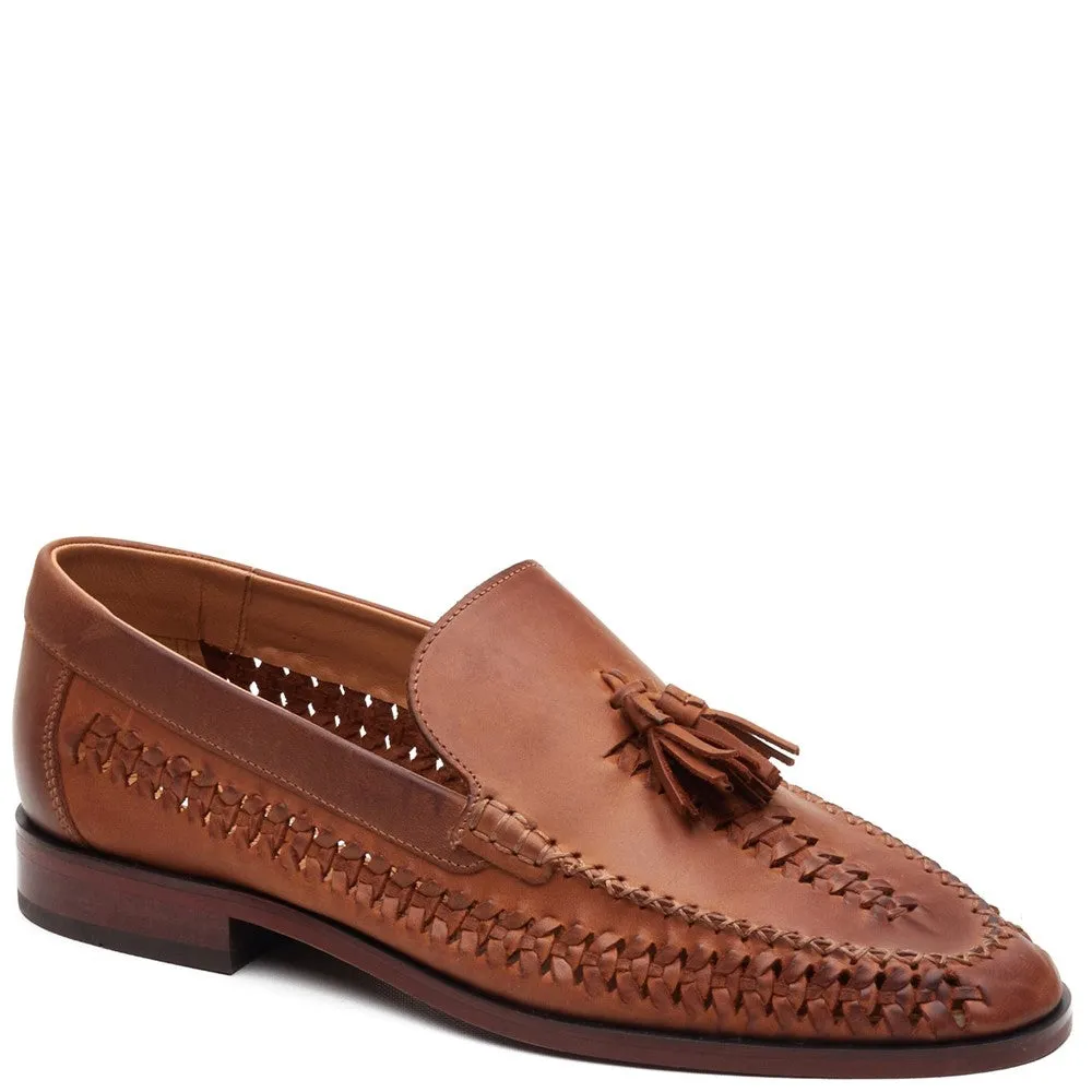 Bracken Leather Weave Loafer Tan sold by Base London product image thumbnail 2