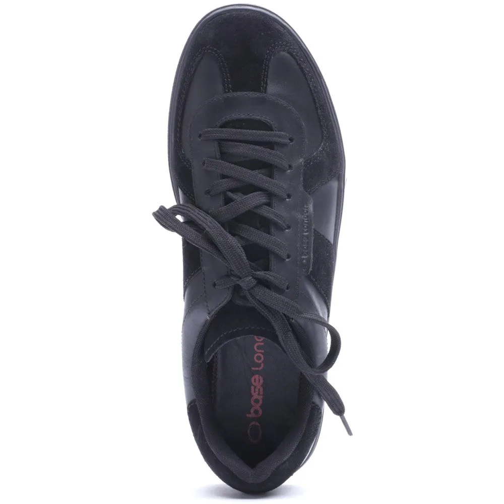 Tommo Lace Up Trainers Black sold by Base London product image thumbnail 5