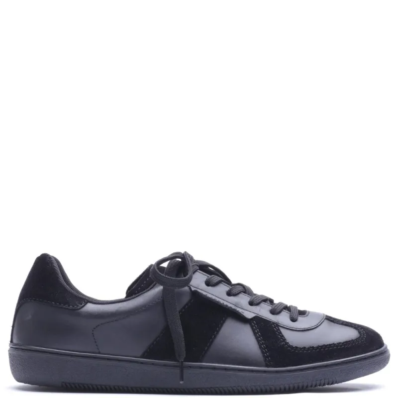 Tommo Lace Up Trainers Black made by Base London