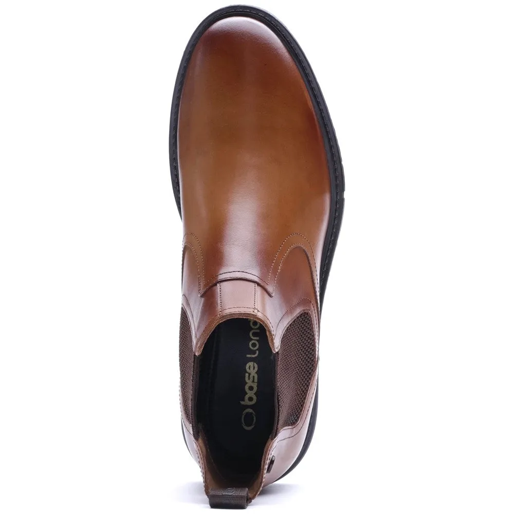 Smith Waxy Chelsea Boots Tan sold by Base London product image thumbnail 5