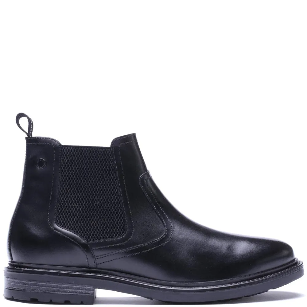Smith Waxy Chelsea Boots Black sold by Base London