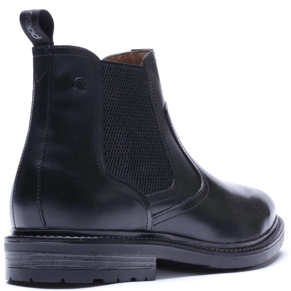 Smith Waxy Chelsea Boots Black sold by Base London product image thumbnail 3
