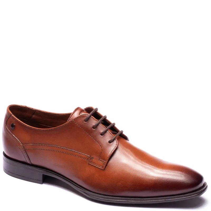 Vance Lace Up Shoes Tan made by Base London