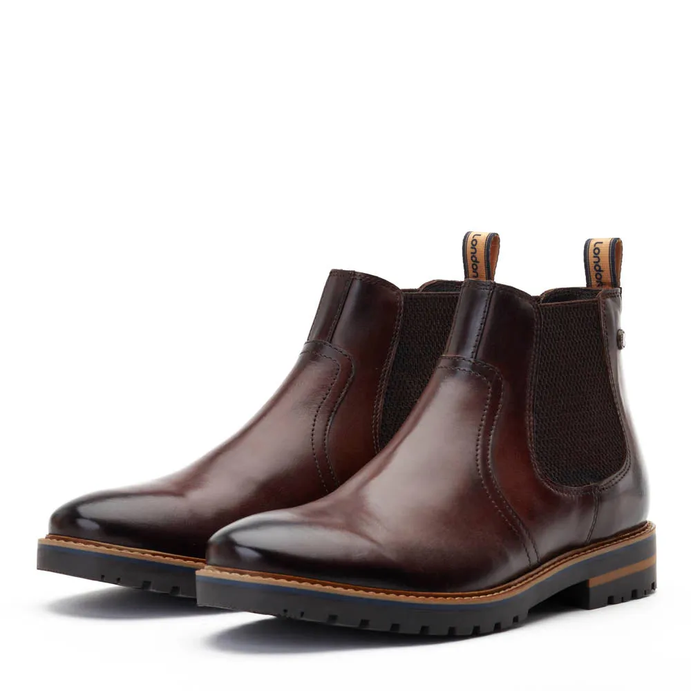 Cutler Washed Chelsea Boots Brown sold by Base London product image thumbnail 4