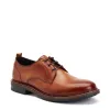Dime Burnished Derby Shoes Tan sold by Base London