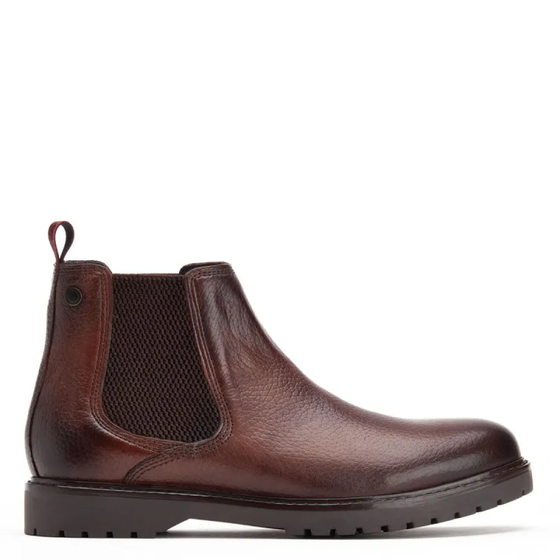 Anvil Grain Chelsea Boots sold by Base London