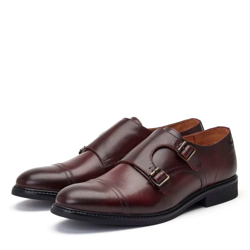 Diablo Waxy Monk Strap Shoes sold by Base London product image thumbnail 4