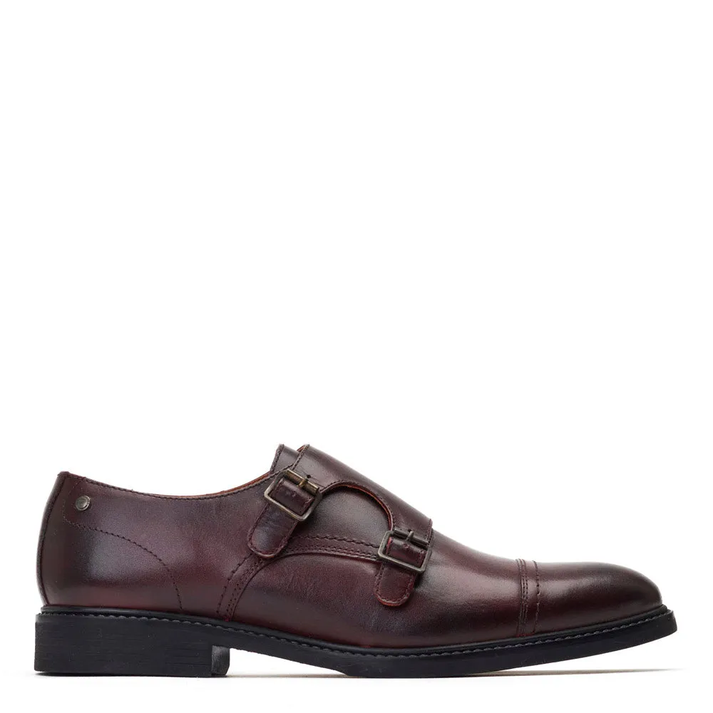 Diablo Waxy Monk Strap Shoes sold by Base London