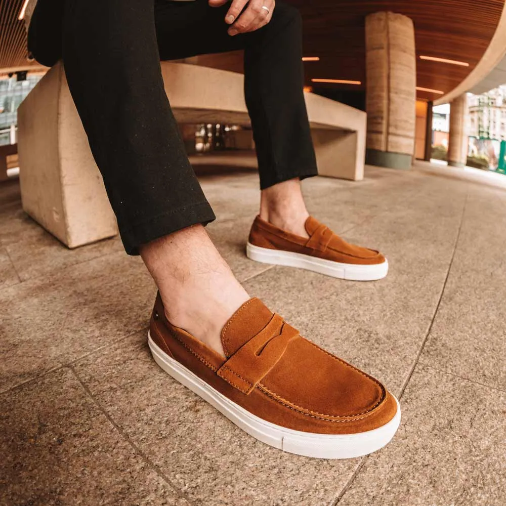 Flynn Suede Loafers sold by Base London product image thumbnail 4