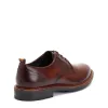 Dime Burnished Derby Shoes Brown sold by Base London