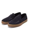 Claude Suede Penny Loafers sold by Base London