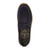 Claude Suede Penny Loafers sold by Base London
