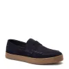 Claude Suede Penny Loafers sold by Base London