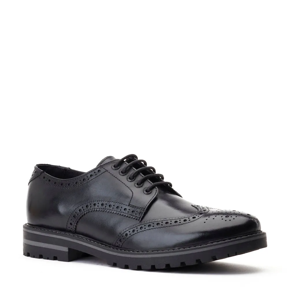 Gibbs Waxy Brogue Shoes sold by Base London product image thumbnail 3