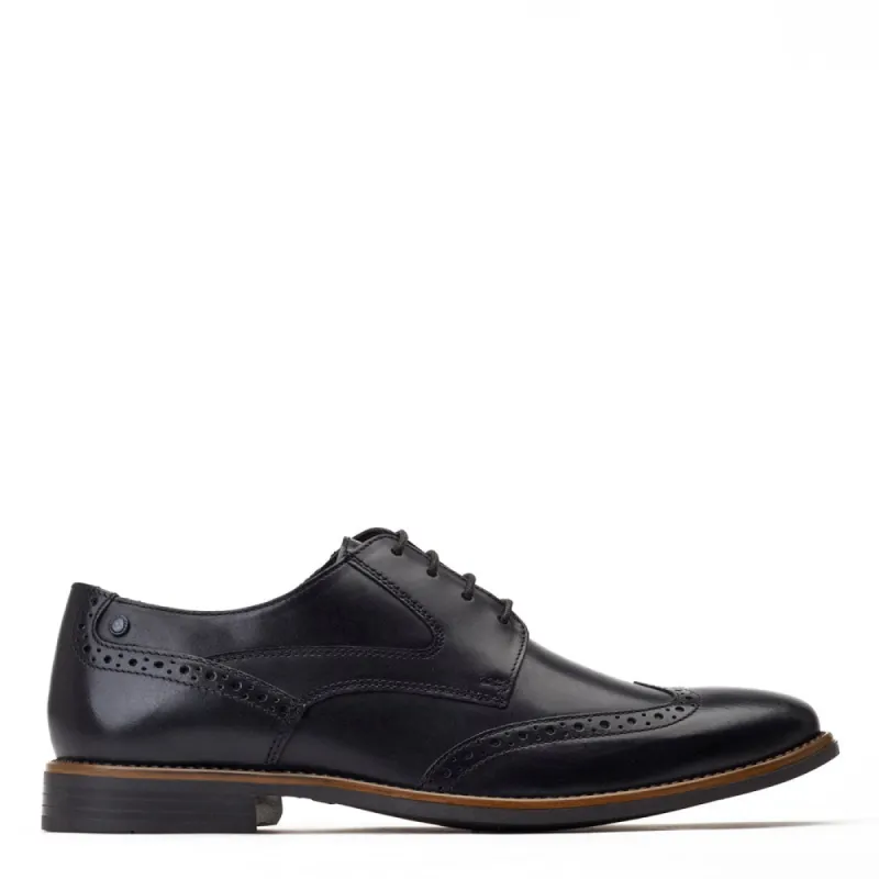 Risco Waxy Brogue Shoes sold by Base London