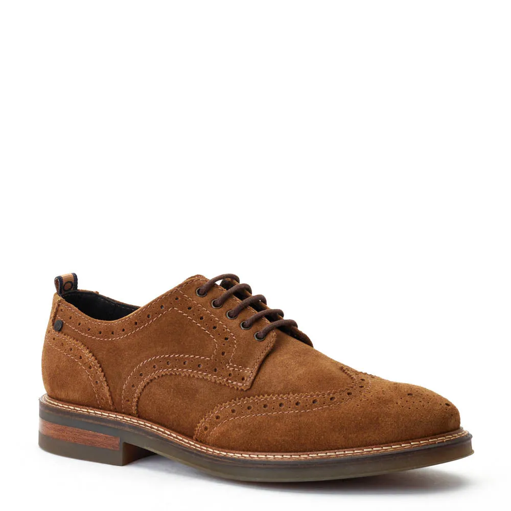 Bryce Suede Brogue Shoes sold by Base London product image thumbnail 2