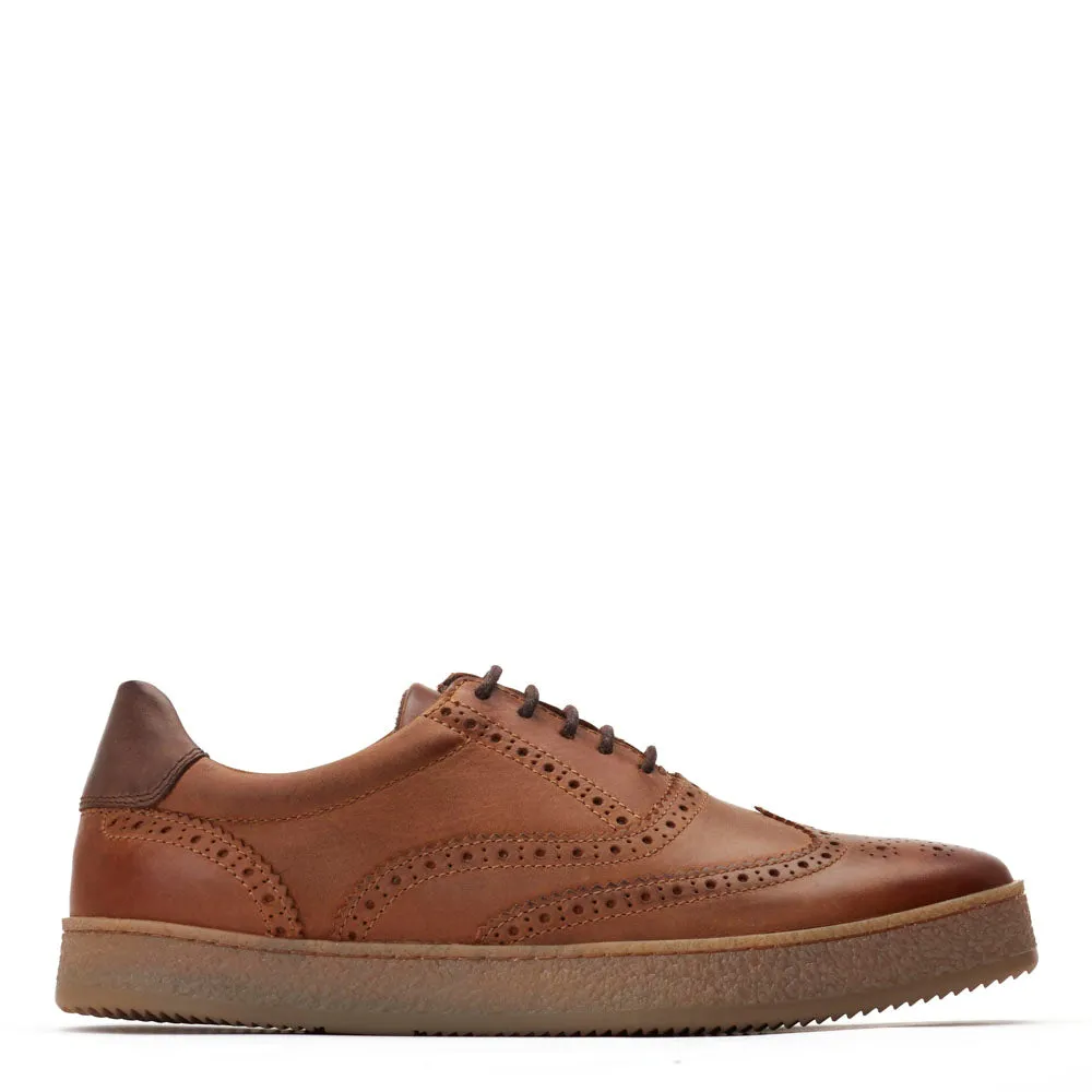 Christo Pull-Up Sneakers Tan sold by Base London