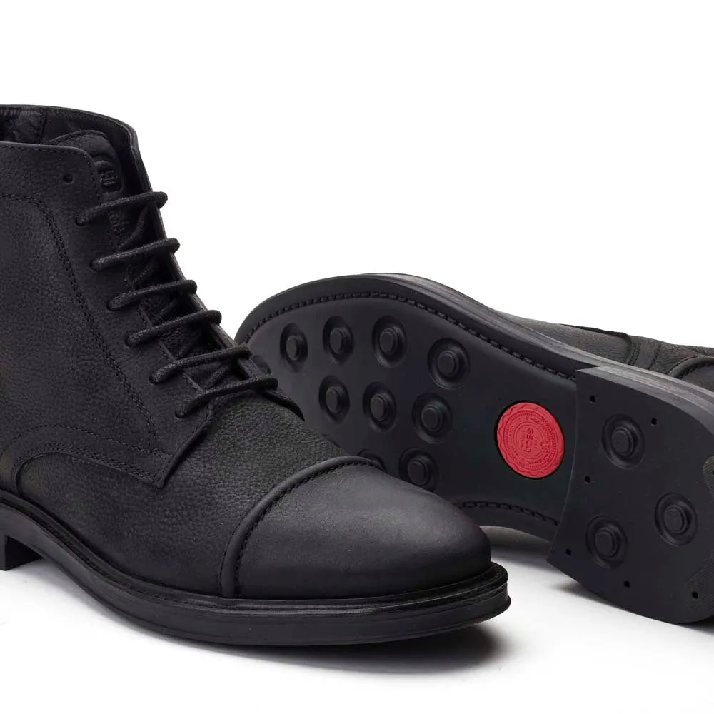 Dudley Tumble Toe Cap Boots sold by Base London product image thumbnail 4