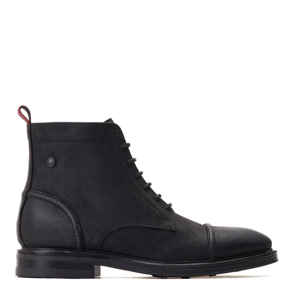 Dudley Tumble Toe Cap Boots sold by Base London