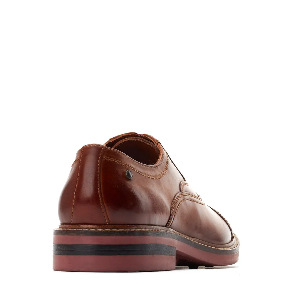 Tatton Washed Oxford Shoes Tan sold by Base London product image thumbnail 3