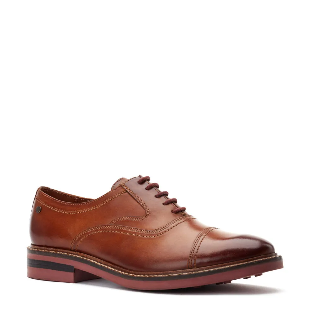 Tatton Washed Oxford Shoes Tan sold by Base London product image thumbnail 2