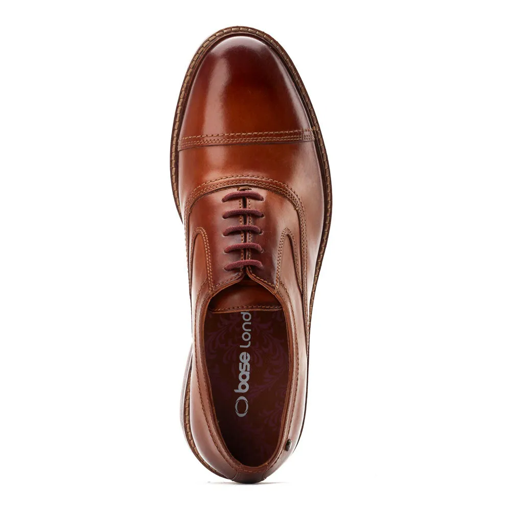 Tatton Washed Oxford Shoes Tan sold by Base London product image thumbnail 4