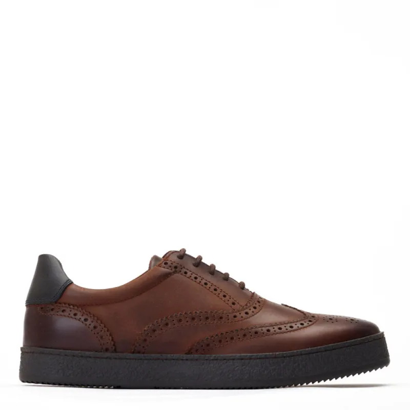 Christo Pull-Up Sneakers Brown sold by Base London