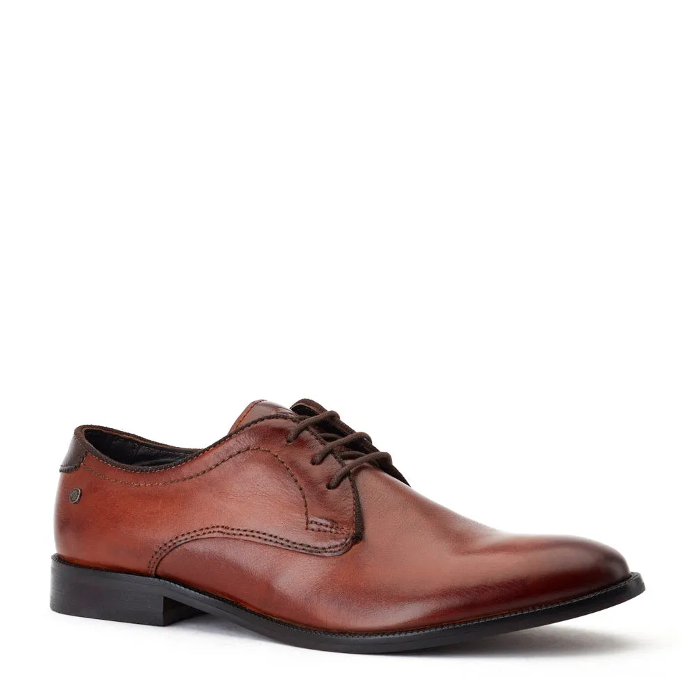Bertie Burnished Derby Shoes Tan sold by Base London product image thumbnail 5