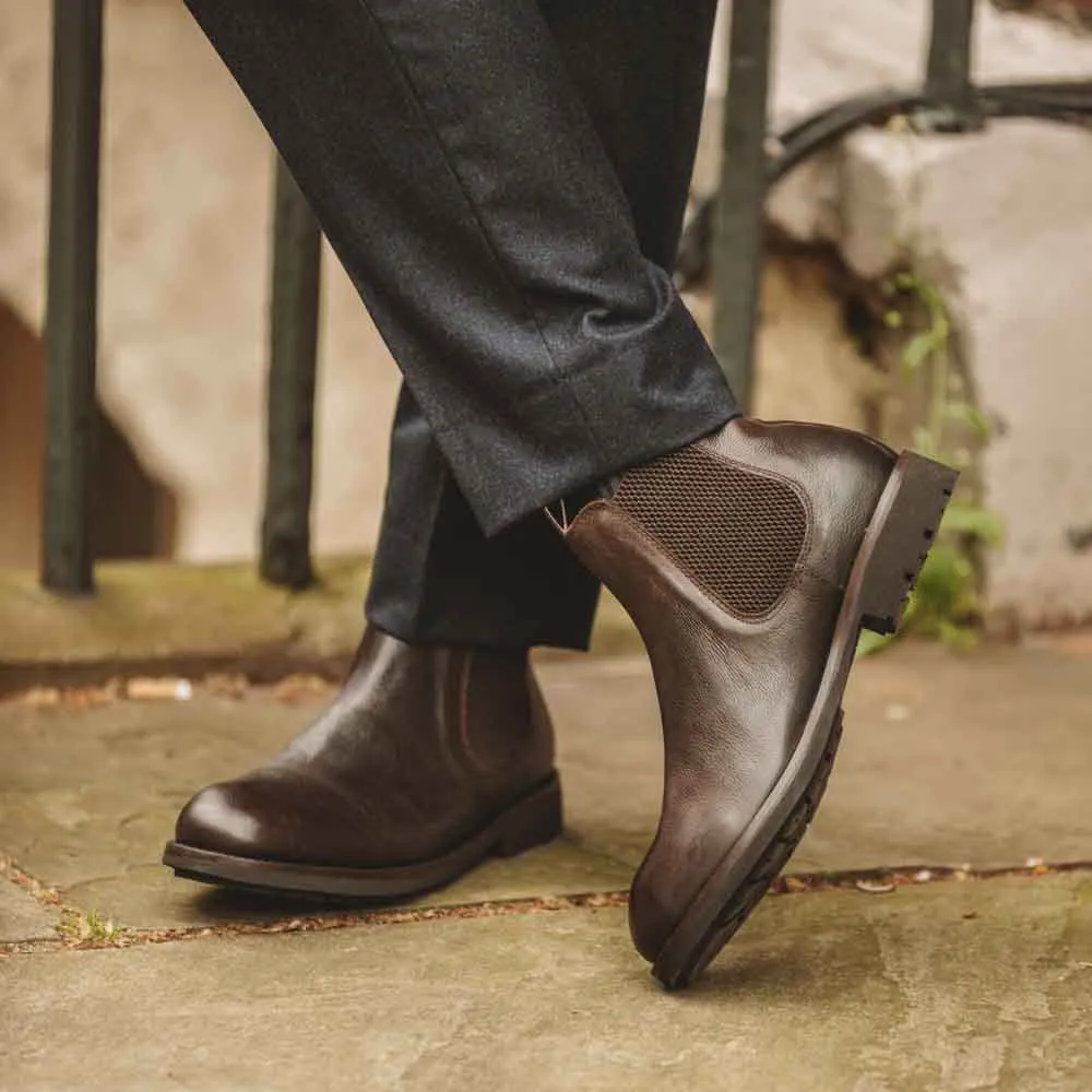 Ozzy Grain Chelsea Boots sold by Base London product image thumbnail 2