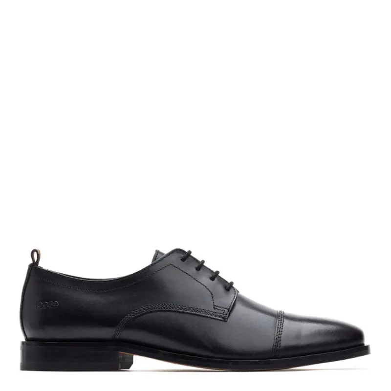 Dalio Waxy Derby Shoes sold by Base London