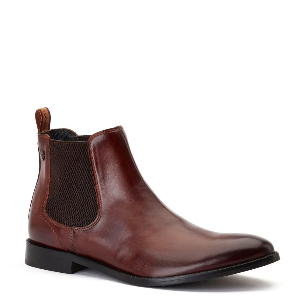 Carson Burnished Chelsea Boots Tan sold by Base London product image thumbnail 5