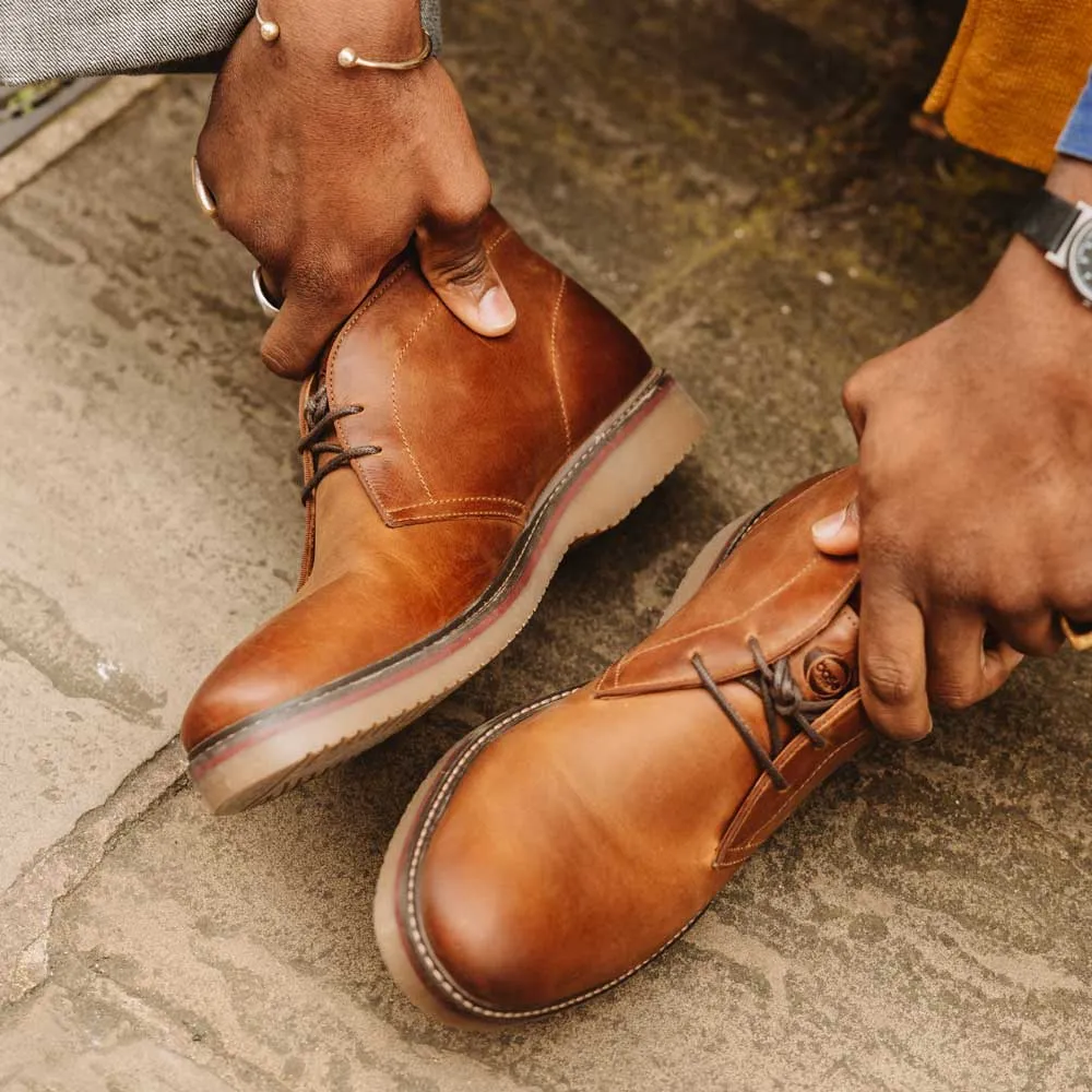 Brody Pull-Up Chukka Boots sold by Base London product image thumbnail 3