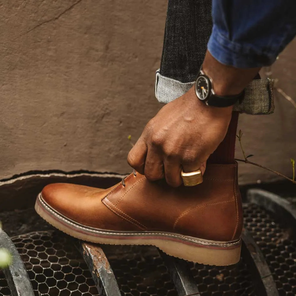 Brody Pull-Up Chukka Boots sold by Base London product image thumbnail 5