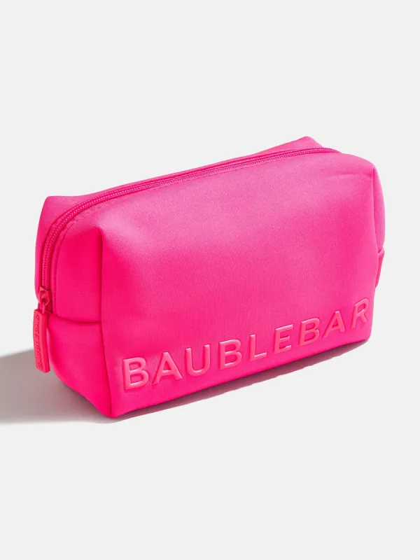 Take It Away Storage Pouch - Hot Pink sold by BaubleBar