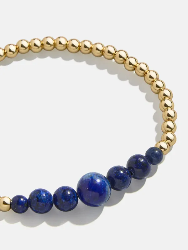 Adia Bracelet - Lapis sold by BaubleBar