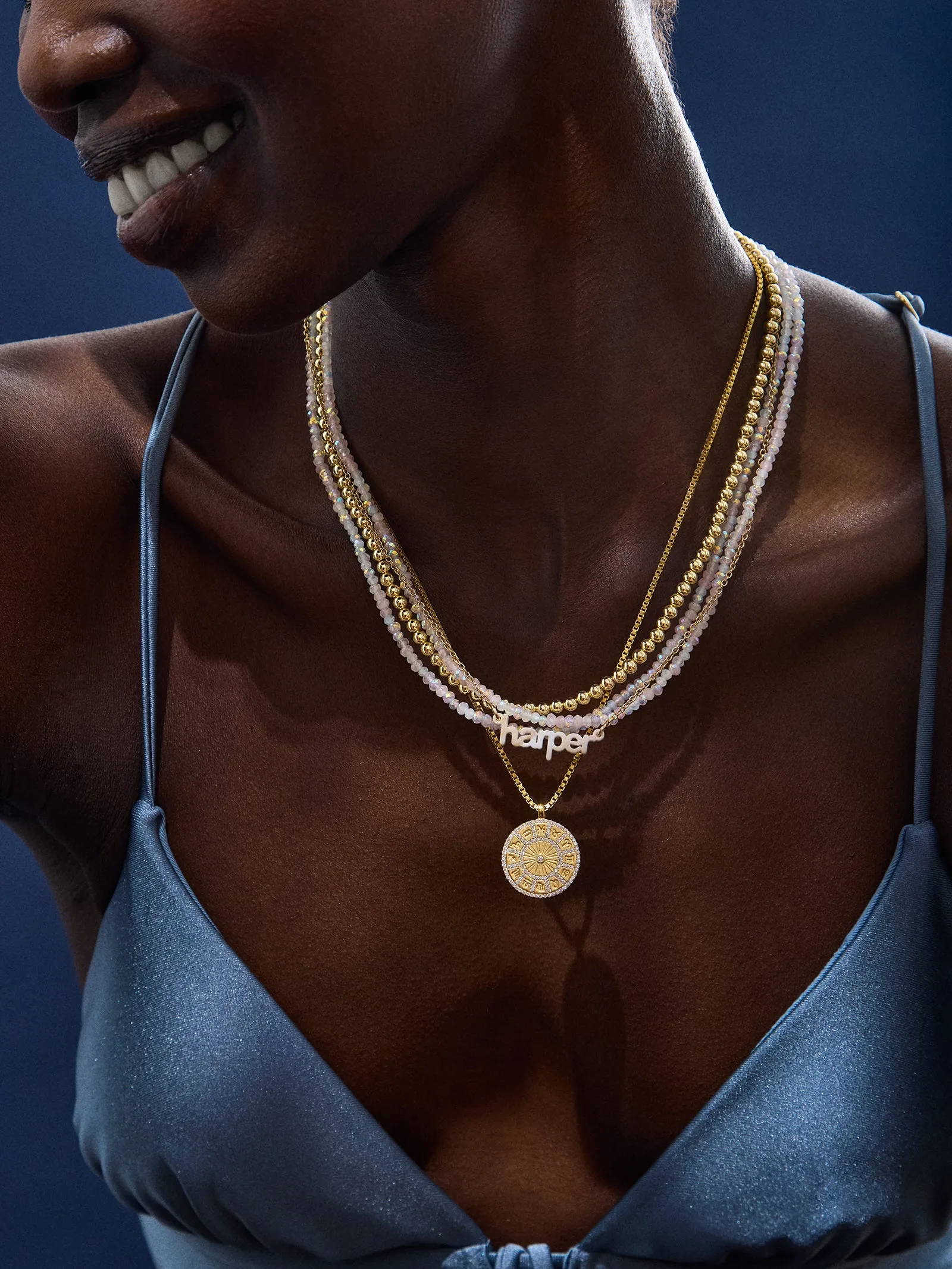 Valentina Semi-Precious Necklace - Opal sold by BaubleBar product image thumbnail 2