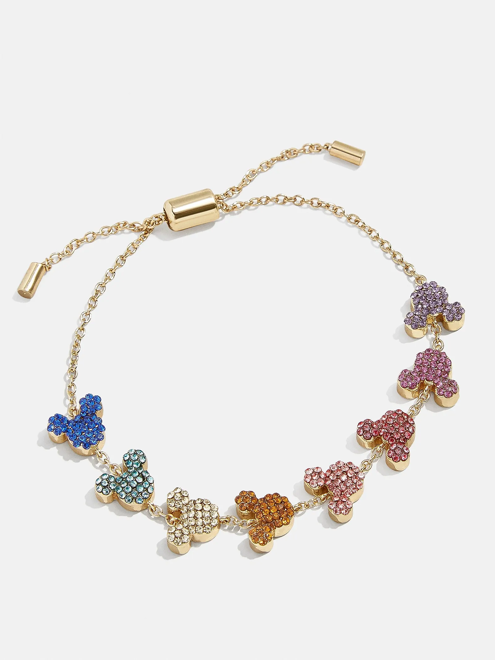 Mickey Mouse Disney Pavé Pull-Tie Bracelet sold by BaubleBar product image thumbnail 3