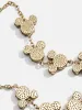 Mickey Mouse Disney Pavé Pull-Tie Bracelet sold by BaubleBar
