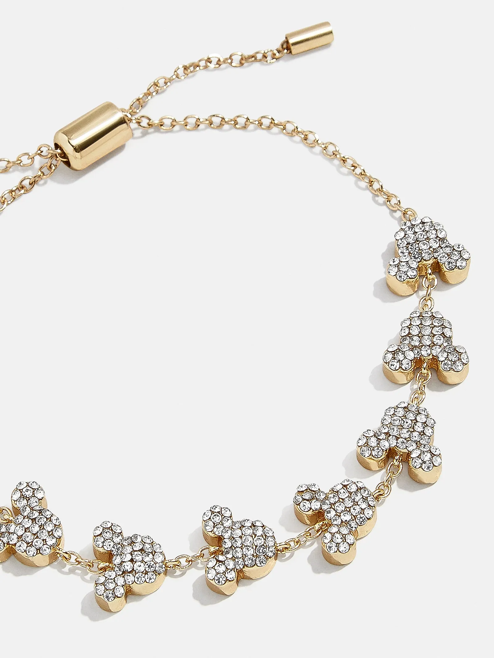 Mickey Mouse Disney Pavé Pull-Tie Bracelet sold by BaubleBar product image thumbnail 5
