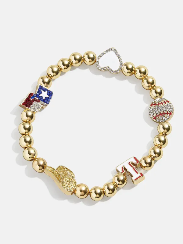 MLB Pisa Charm Bracelet - Texas Rangers sold by BaubleBar