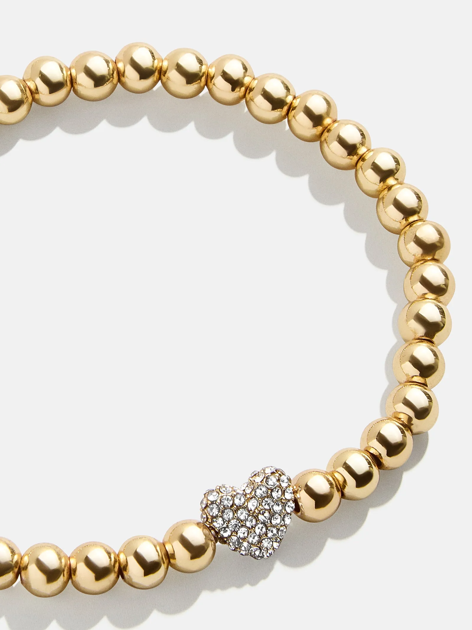 Heart Of Gems Pisa Bracelet - Gold/Pavé sold by BaubleBar
