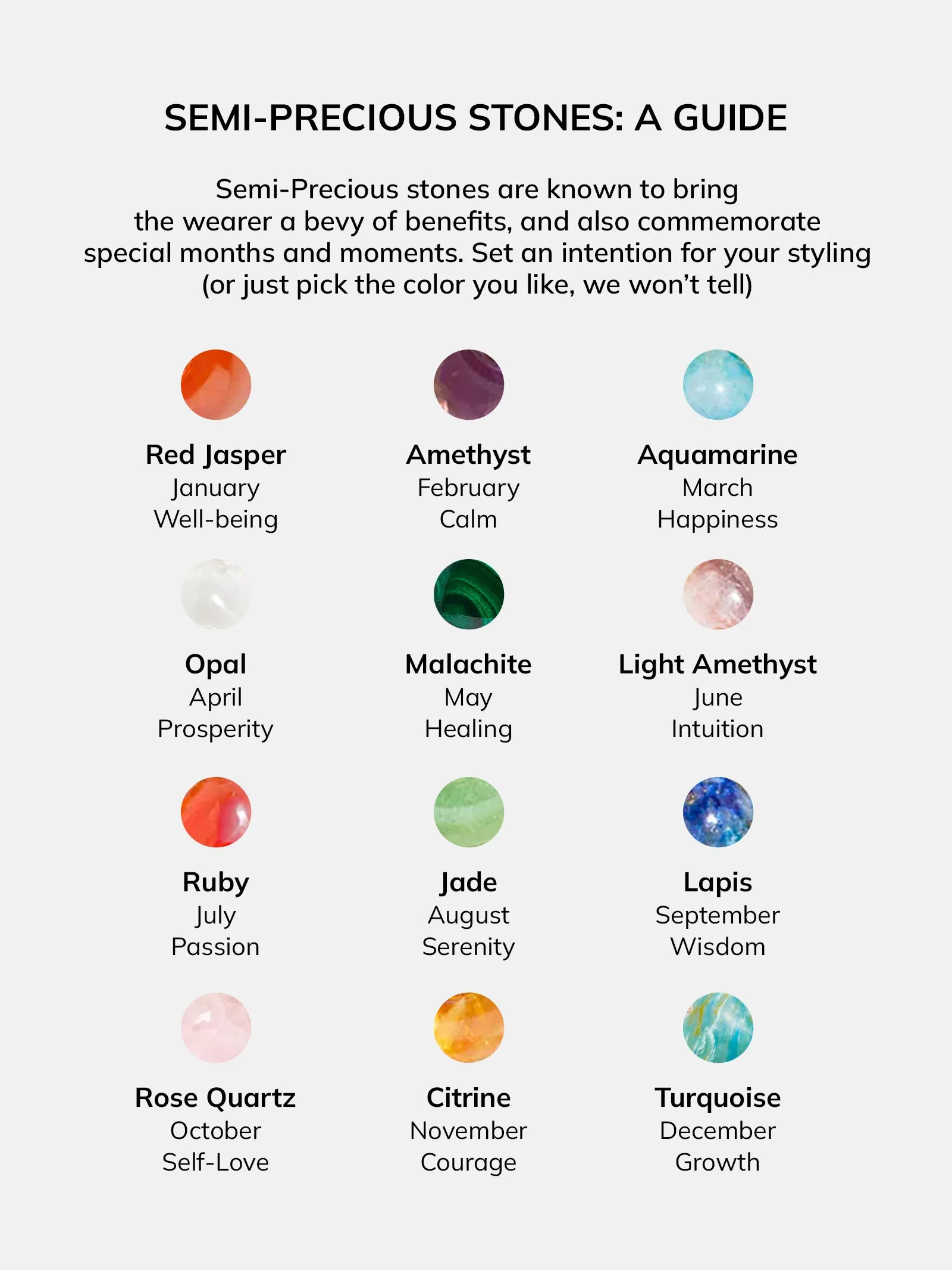Semi-Precious Teardrop Birthstone Necklace - Emerald sold by BaubleBar product image thumbnail 3
