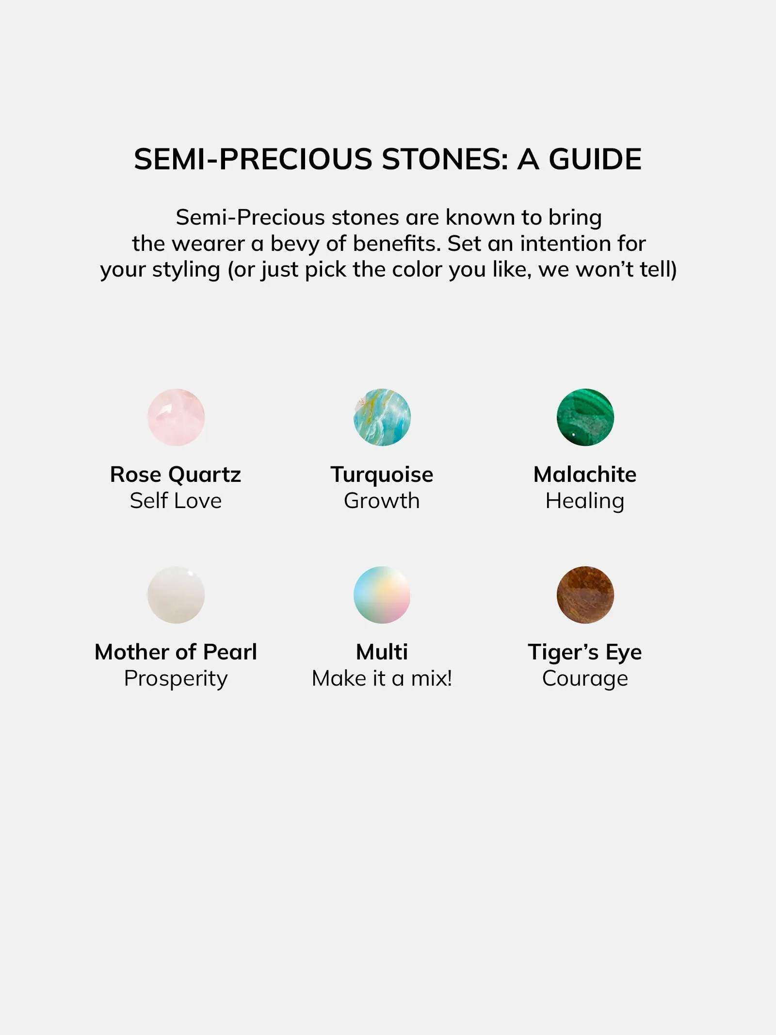 Cameron Semi-Precious Bracelet - Rose Quartz Stone sold by BaubleBar product image thumbnail 3