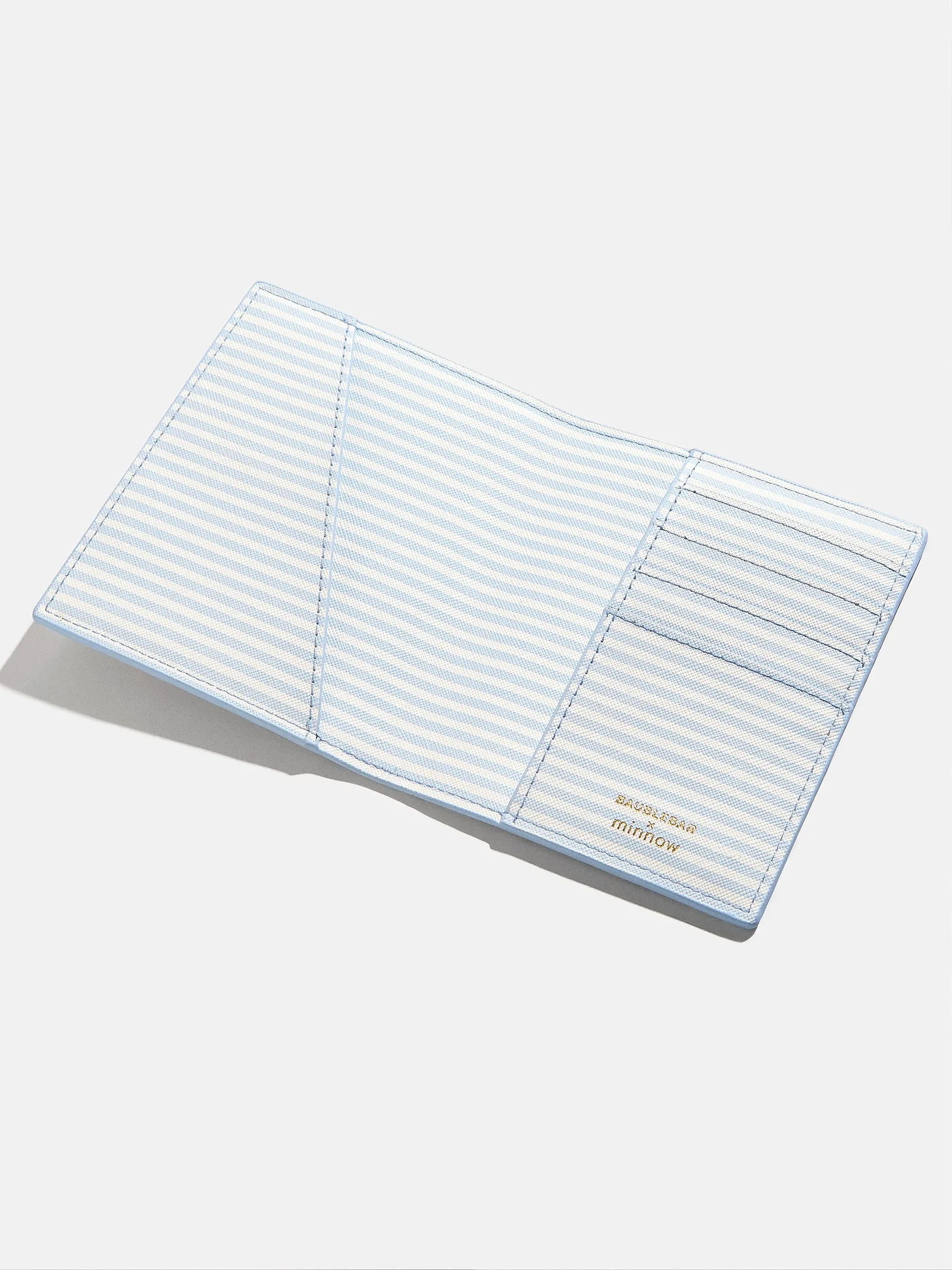 Minnow x BaubleBar Passport Case - Slate Floral sold by BaubleBar product image thumbnail 2