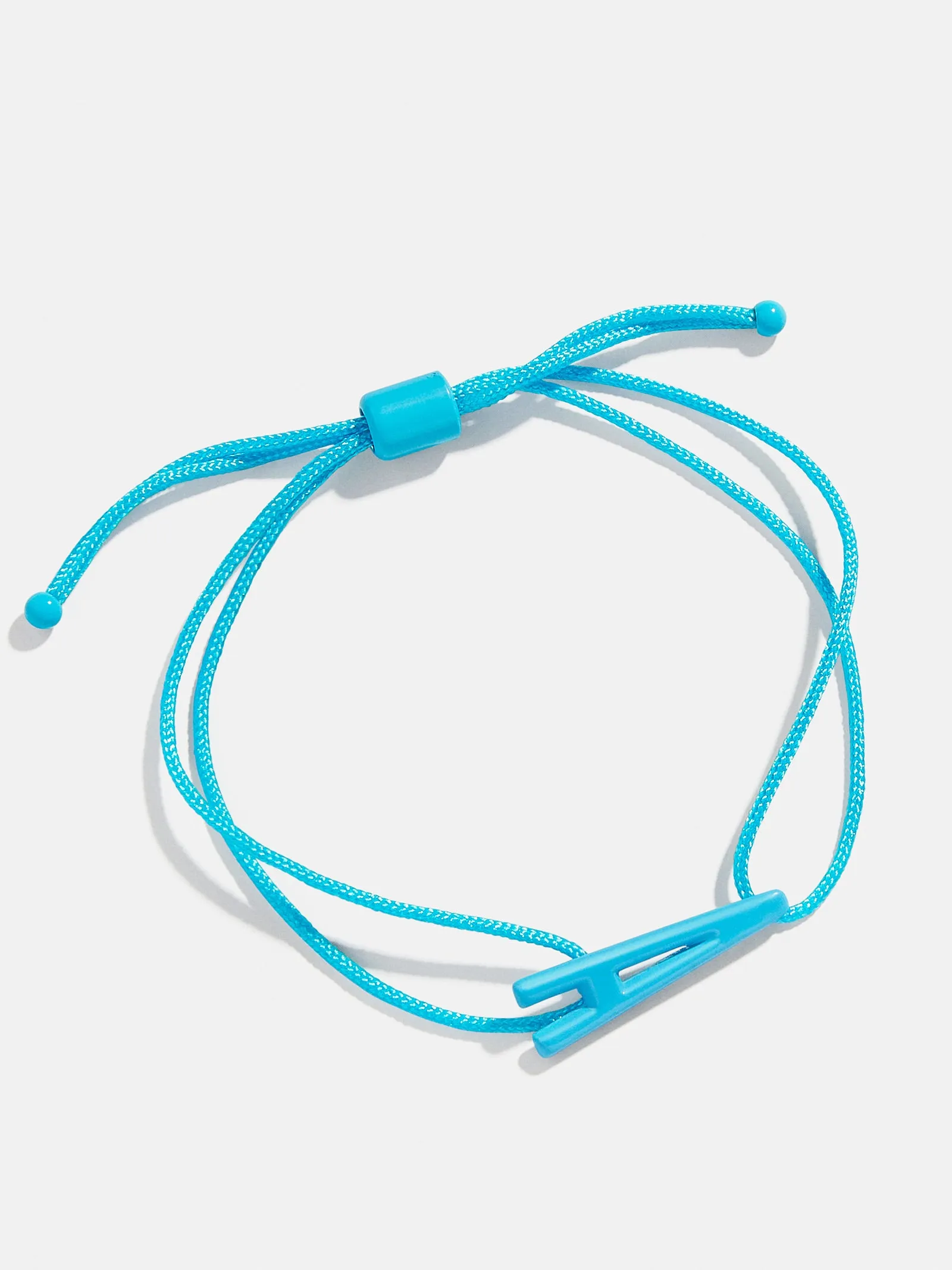 East West Initial Cord Bracelet - Aqua sold by BaubleBar product image thumbnail 3