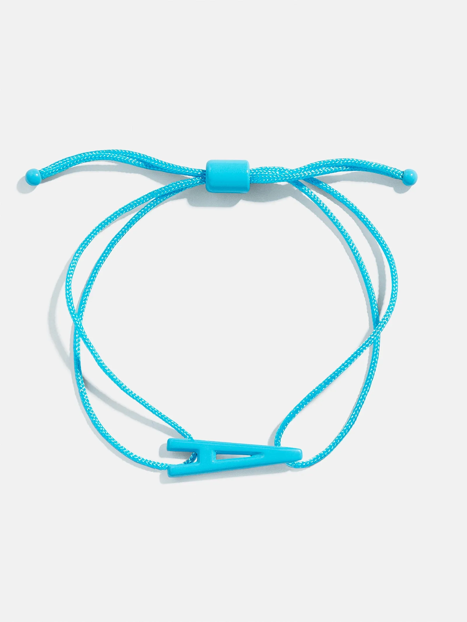 East West Initial Cord Bracelet - Aqua sold by BaubleBar product image thumbnail 4