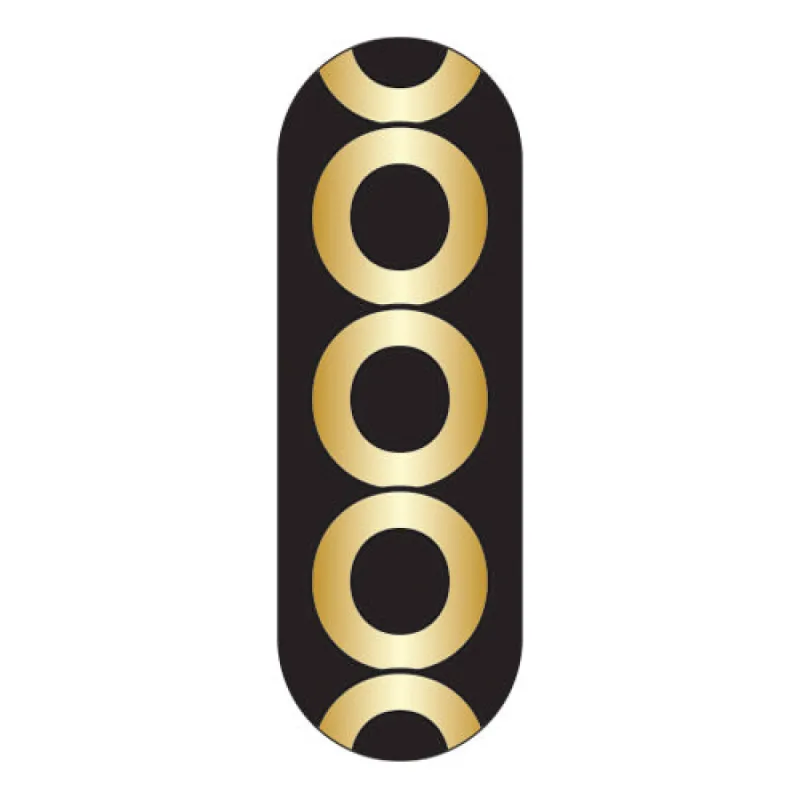 Black Initial Bead Charm - O sold by BaubleBar