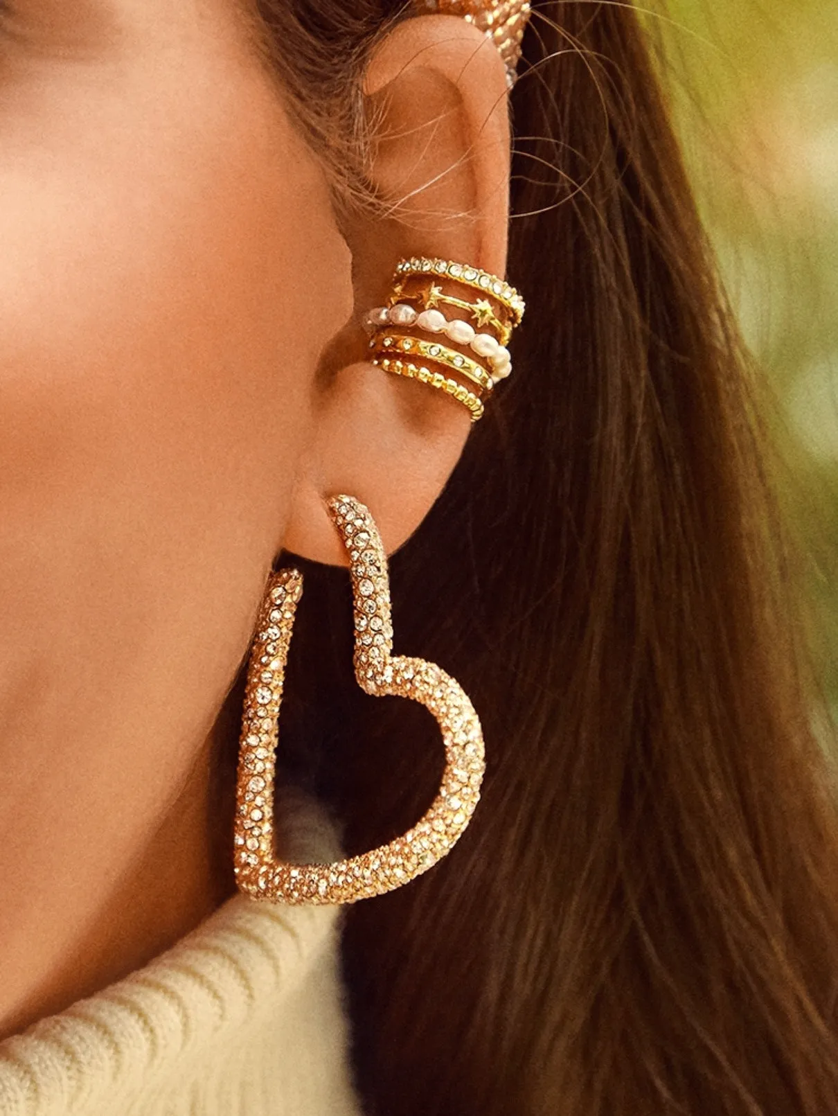 Duomo Ear Cuff - Gold sold by BaubleBar product image thumbnail 2