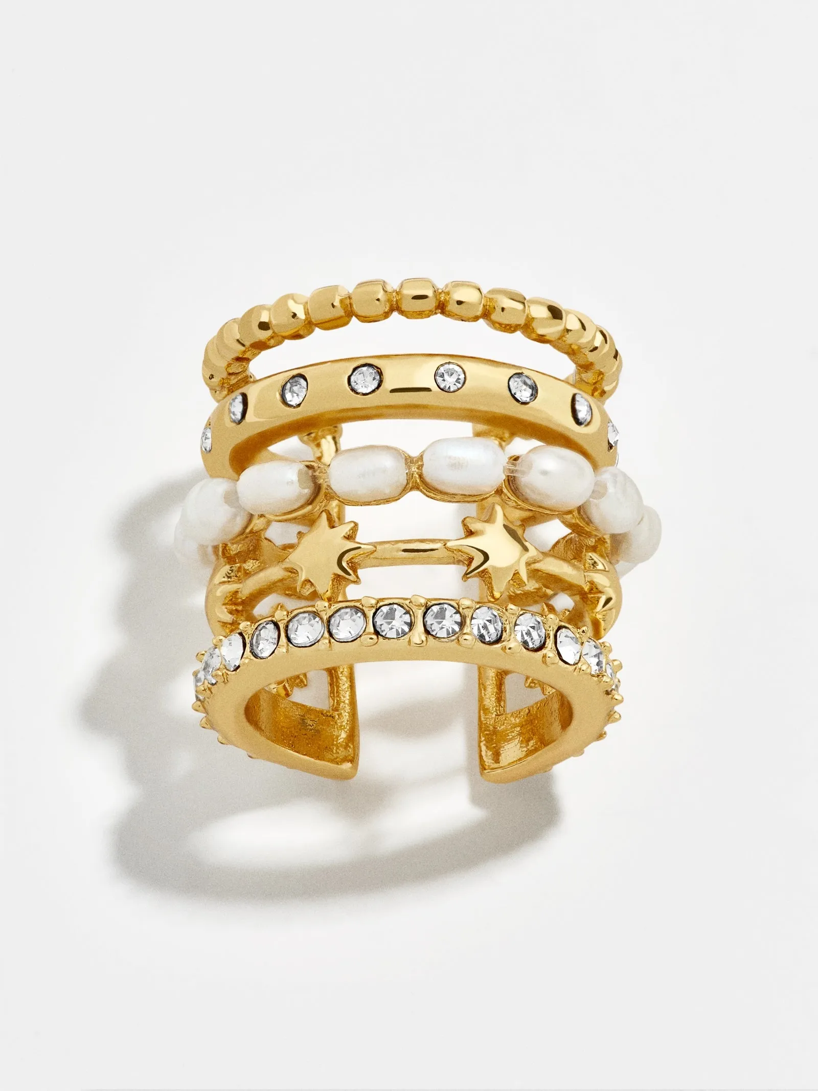 Duomo Ear Cuff - Gold sold by BaubleBar