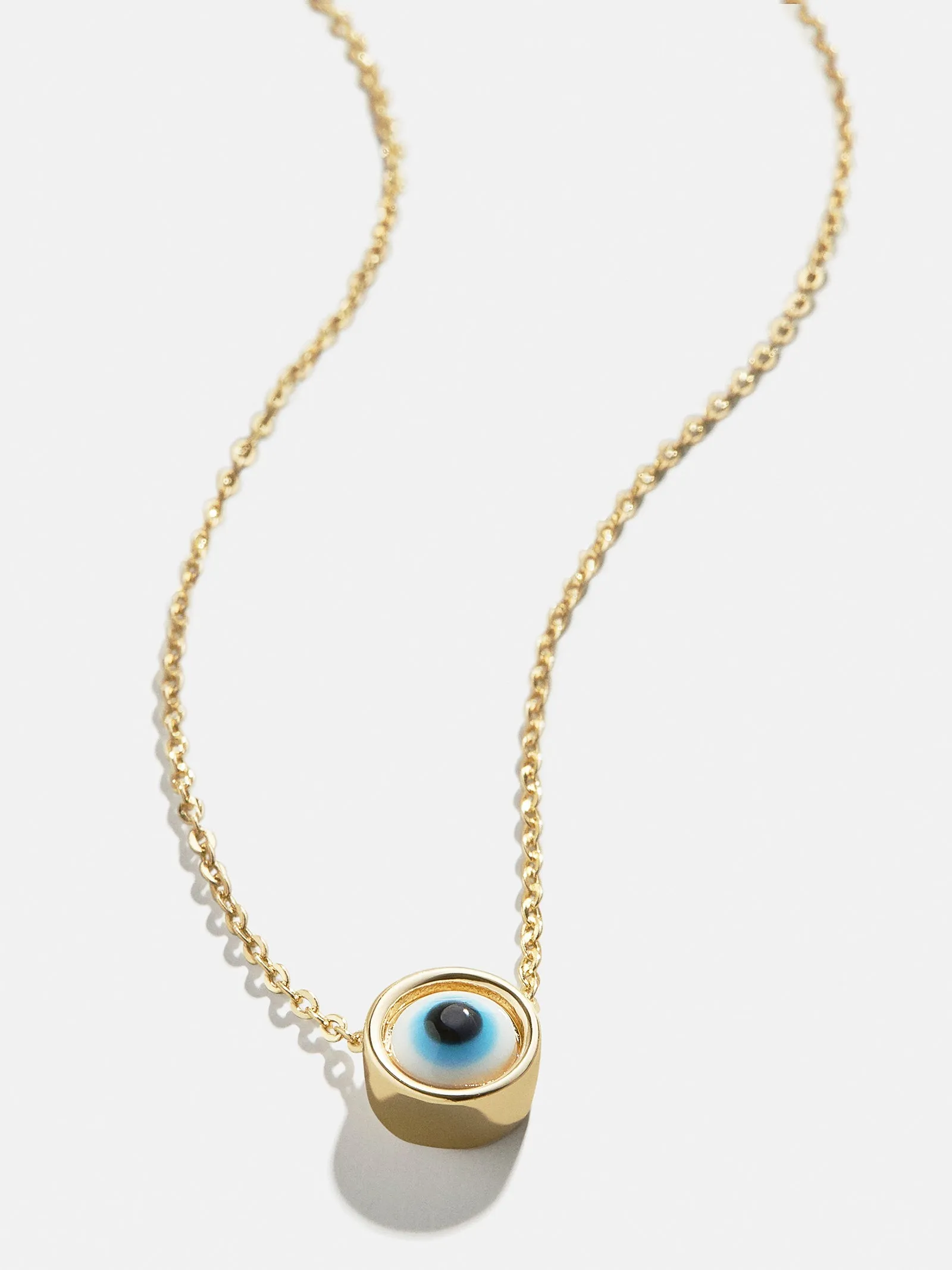 Eyes On You Necklace - Blue/Gold sold by BaubleBar
